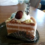 アンファミーユ 石岡店 - 和栗のショートケーキ　375円