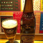 赤垣屋 - 瓶ビール500円