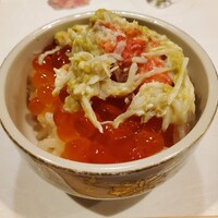 うを徳 - 宮古いくらとカニ味噌の小丼