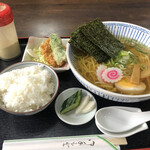 お食事処 白川 - 和風ラーメンランチ880円