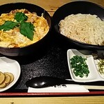 ひないや - ひないやランチセット（親子丼レギュラーサイズ）