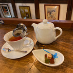 エクチュア - 紅茶と生チョコセット♡お口の中でとろけます♡やっぱり紅茶が美味しい！