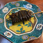 鰻専門店 愛川 - 本日のサービスのヒレしそ巻き