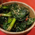 あさひ食堂 - 青菜ナムル(380円)