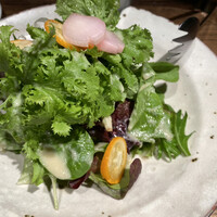 蕎麦懐石 無庵 - 季節の野菜サラダ