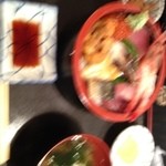 男鹿半島 - おまかせ丼全体像…のはずが…