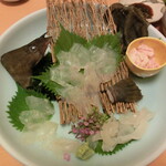 えん - カワハギ刺し