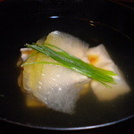 赤沢温泉ホテル - 葉月の赤富士　汁物