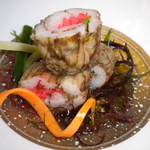 赤沢温泉ホテル - 赤沢会席　合肴　ずわい蟹翁巻き