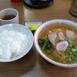 公園堂食堂 - 中華そばとごはん（中）