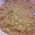 インドカレーレストランプルニマ - ダルカレー(米粒サイズのレントル豆のカレー)