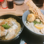 釜たけ流うどん　駅前食堂 - 