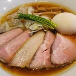 宍道湖しじみ中華蕎麦 琥珀 - 特製醤油ラーメン