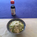 魚谷清兵衛商店 - 朝食に「瓢亭」の土佐醤油と共に