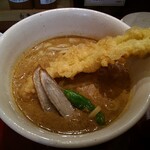 古奈屋 - 穴子天カレーうどん