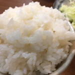 家庭料理居酒屋 よってって - ライスアップ！大盛りにしか見えません！最高です！