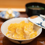 たきや - 河豚の天ぷらと唐墨ご飯