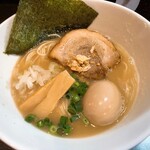 niboshisobakoshin - 味玉鶏白湯そば(880円)