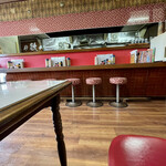 中華料理 紅蘭 - 店内カウンター