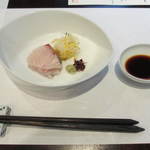 えさき - お造りです。醤油もお造り活かしてます。