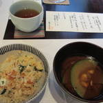 えさき - お食事です。これはしっかりとした味付け。