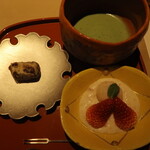祇園 にしかわ - デザート、薄茶