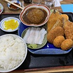 しれとこ食堂 - ハンバーグランチ