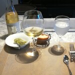 La Brianza - お料理に合わせて選んで下さったワイン、しっかりめの白シャルドネ。落ち着きある味わいおいしいです☆