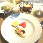 La Brianza - 河豚の白子炭火焼き香ばしとろけるおいしさ、ワインが進んでしまうわ～♡