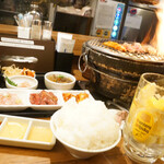 大衆炭火焼肉ジンギスカン ホルモン酒場 風土. - 