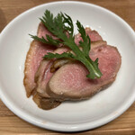 ラーメンWalkerキッチン - 「鴨増し（鴨肉3枚）」300円