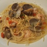 雪詩慕雲 - ボンゴレビアンコ雪詩慕雲風。