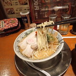 Chashuuya Musashi - からし味噌らーめん（麺）