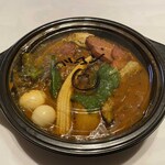 SAMA - ベーコンと彩野菜のカリー（1,350円＋100円）