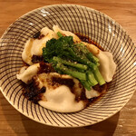 文化商店 - 水ぎょうざ 特製ダレ(550円)