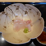 にい留 - 師崎ひらめ下側の腹身