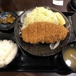 上キセキカツ定食　160g　1290円