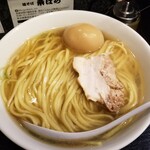 塩そば専門店 桑ばら - 生本鮪丼と秋刀魚香油の塩かけそば定食