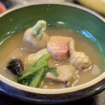 加賀屋 - これが、加賀屋の、治部煮です。