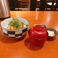 和み酒 仁 - ねぎあな天丼 1000円