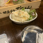 地魚屋台 ごっつぁん - 自家製ポテサラ