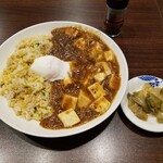 Bamiyan - Aランチ麻婆チャーハン