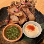 Grilled stingray fin with chili pepper mayonnaise - 580 yen (638 yen including tax)