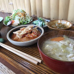 Hokkori Shokudou Tsunagaru Ne - 日替わり定食　880円