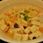 金明飯店 - 海鮮豆腐丼500円