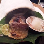 東條 - 新秋刀魚の塩竃