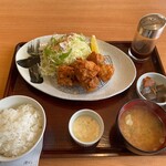 Manten Shokudou - ★手揉み唐揚げ定食（550円税込）★