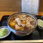 そば処 大和 - 鶏もつそば（900円）