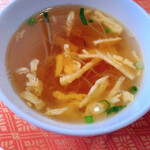 タイ料理 デュシット - コンソメ味の春雨卵スープ