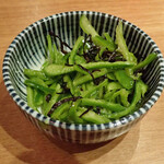 肉豆冨とレモンサワー 大衆食堂 安べゑ - やみつきピーマン 税抜299円